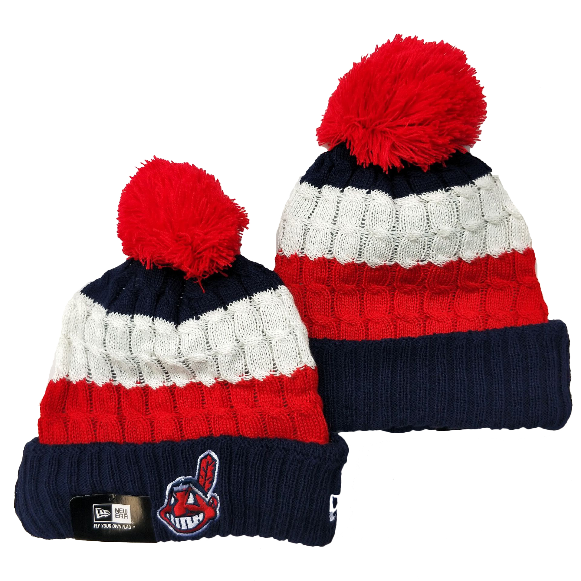 Cleveland Indians Knit Hats 002